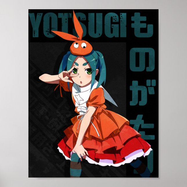 Poster Monogatari Ononoki Yotsugi (Devant)