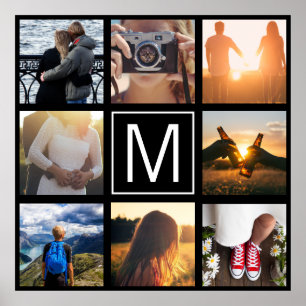 Poster Monogram 8 Frame NGL