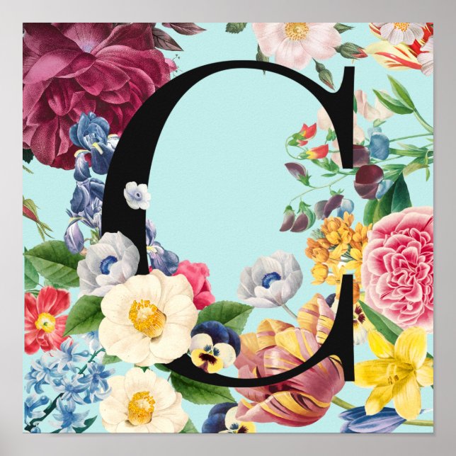 Poster Monogramme (Devant)