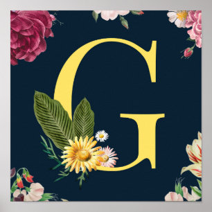 Poster Monogramme