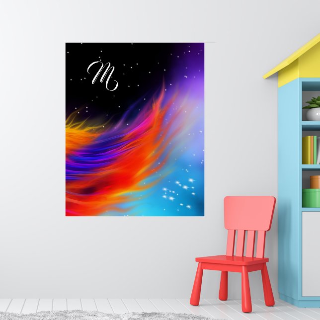 Poster Monogramme d'aile Phoenix Space (Pépinière 1)