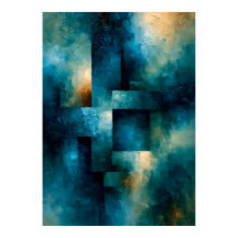 Monolithe Azur Shibui Texturé Inspiré du Japon