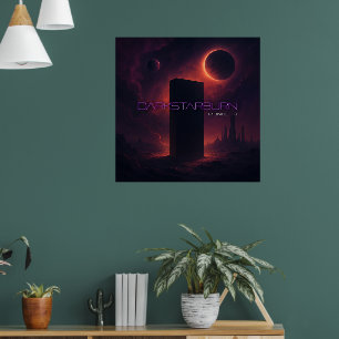 Poster Monolithe DarkStarBurn