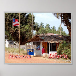 Poster Monrovia - Liberia -