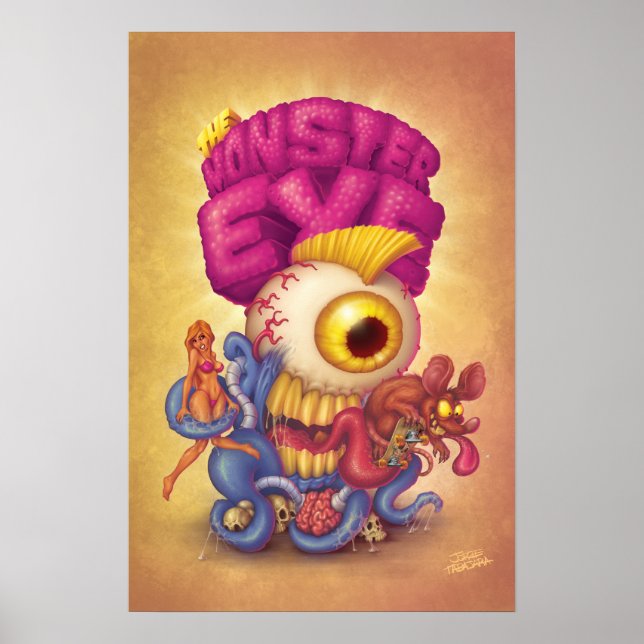 Poster Monster Eye (Devant)