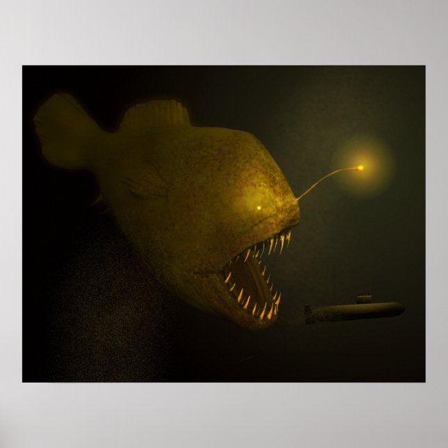 Poster Monster Fish (Devant)