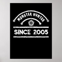 Monster Hunter Sigil Typographie détenue