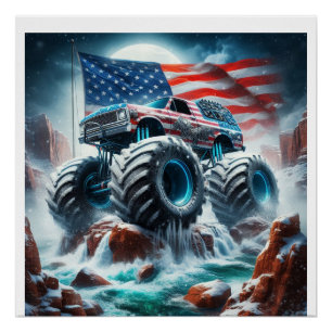 POSTER MONSTER TRUCK