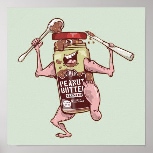 Poster Monstre à bec d'arachide