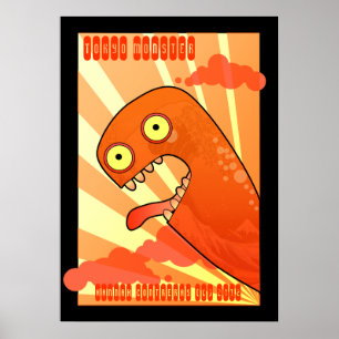 Poster Monstre de Tokyo