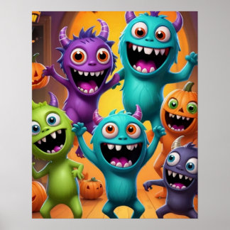 Poster Monstres