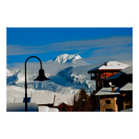 Mont Blanc Peisey Vallandry Alpes françaises Franc