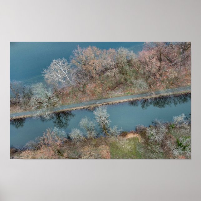 Poster Mont Clare Schuylkill Canal PA (Devant)