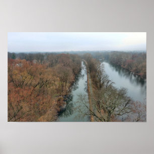 Poster Mont Clare Schuylkill River PA