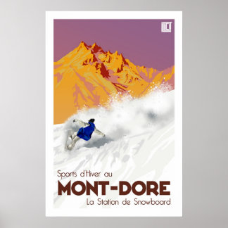 Poster Mont Dore
