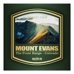 Poster Mont Evans (PF)