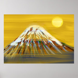 Poster Mont Fuji