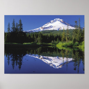 Poster Mont Hood, Oregon