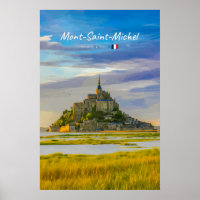 Mont-Saint-Michel, France - Abbaye médiévale