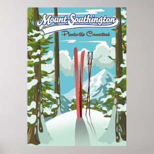 Poster mont southington plantsville, connecticut ski