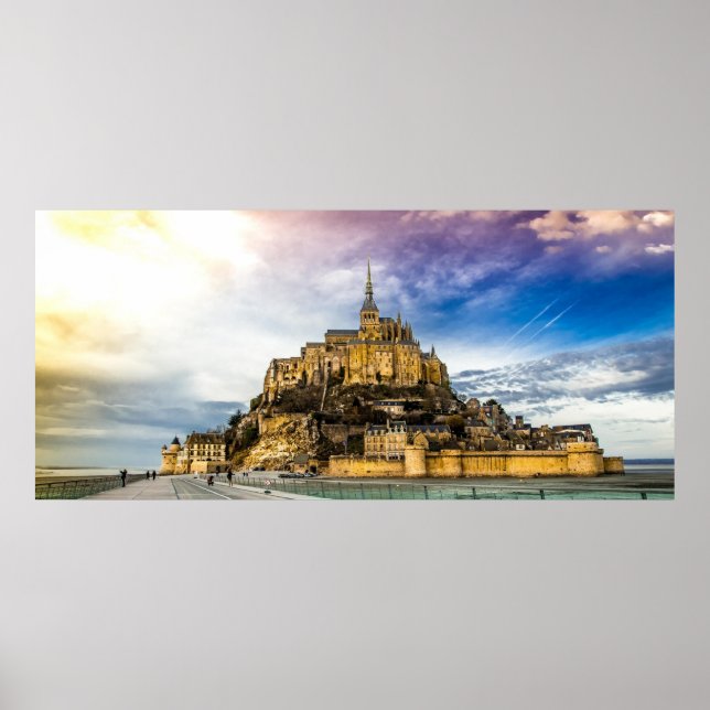 Poster Mont St Michael (Devant)