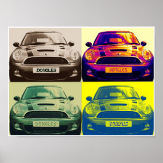 Poster Montage Mini Cooper (poster)
