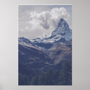 Poster Montagne 24x36