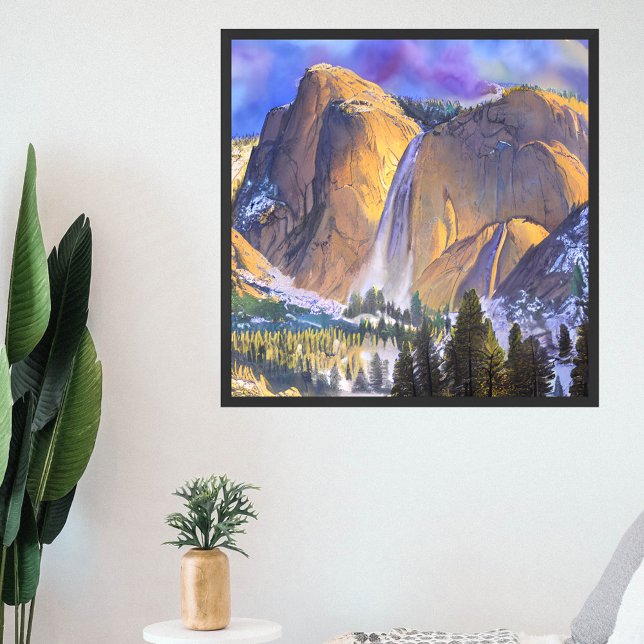 Poster Montagne de Yosemite (Créateur téléchargé)