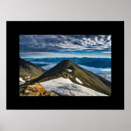 Poster Montagne des moutons dans les Kluane Ranges