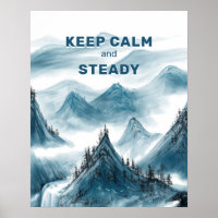 Montagnes Art "Conserver le calme et la stabilité"
