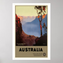Montagnes Bleues Nouvelle-Galles du Sud Australie 