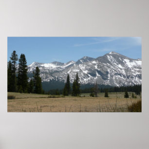 Poster Montagnes de la Sierra Nevada I depuis Yosemite