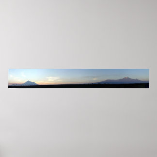 Poster Montagnes majestueuses