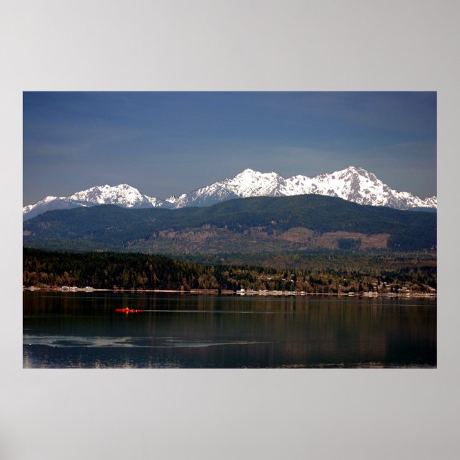 POSTER MONTAGNES OLYMPIQUES (Devant)