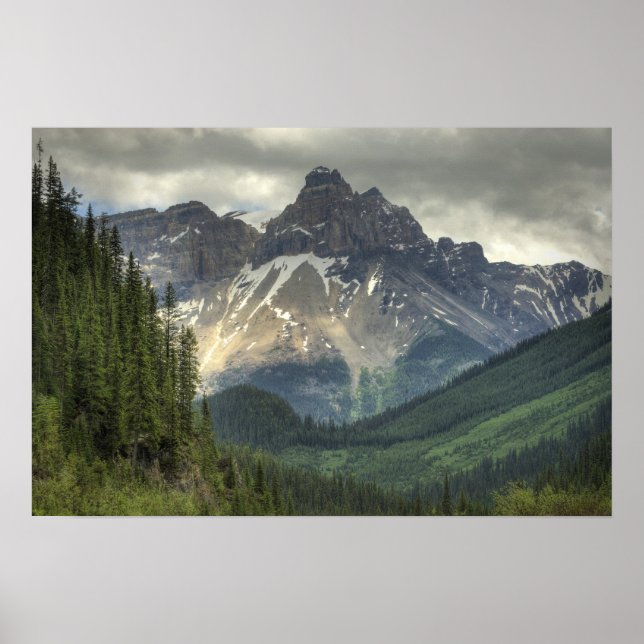 Poster Montagnes Rocheuses (Devant)