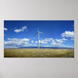 Poster Montana Windmills