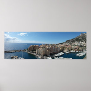 Poster Monte Carlo, Monaco