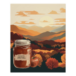 Poster Montebello, Virginia Apple Butter personnalisable