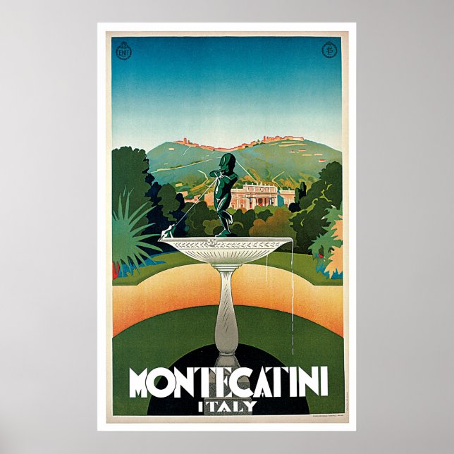 Poster Montecatini (Devant)