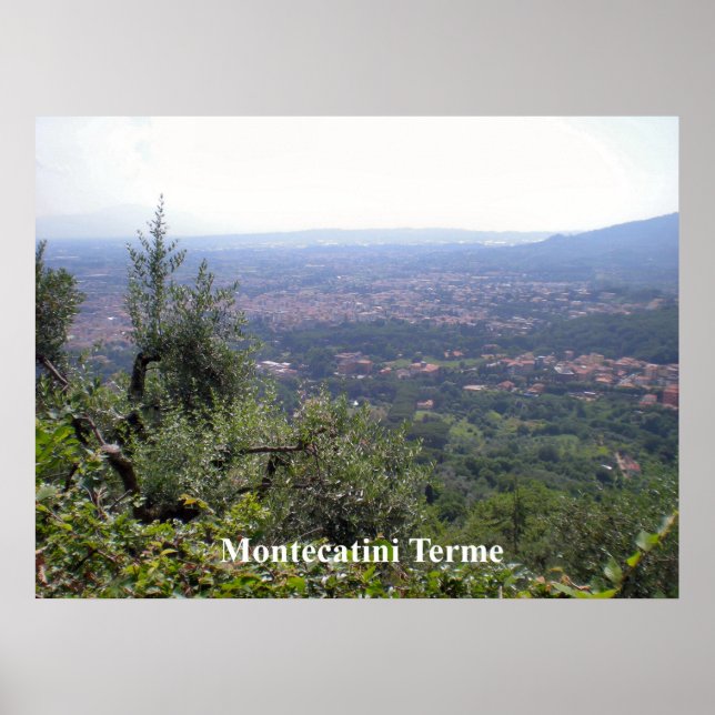 Poster Montecatini Terme (Devant)