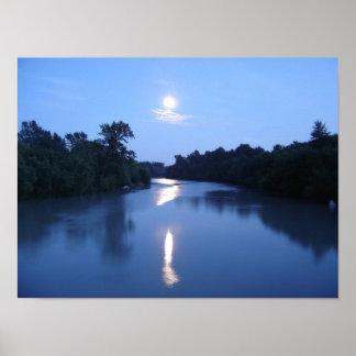 Poster Montée de la lune