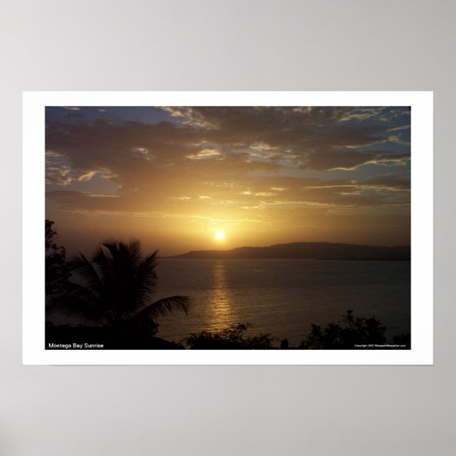 Poster Montego Bay Sunrise (Devant)
