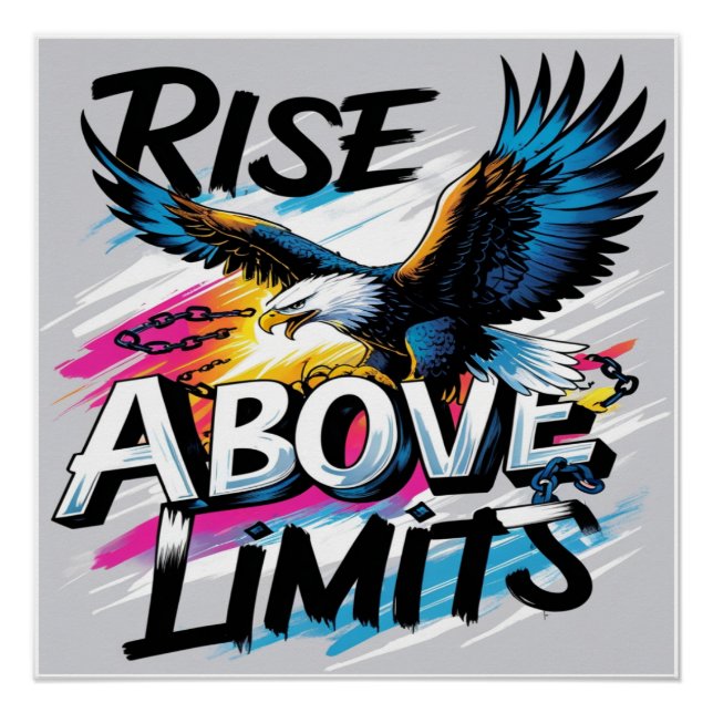 Poster Monter au-dessus de Limits Aigle (Devant)