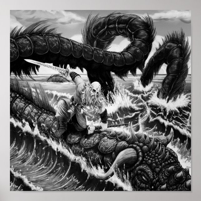 Poster Monter dans la Wyrm (Devant)