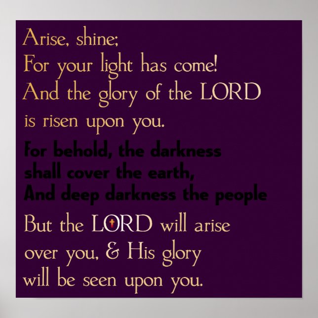 Poster Monter et briller (Devant)