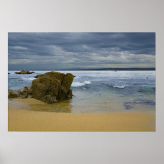 Poster Monterey Beach