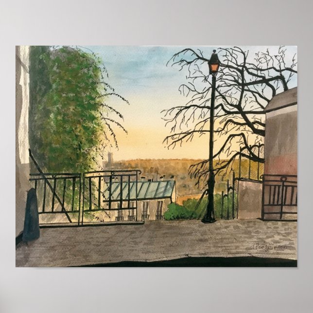 Poster Montmartre (Devant)