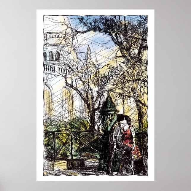 Poster Montmartre X (Devant)