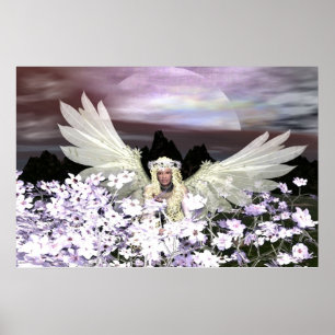 Poster Montre de gardien d'ange au-dessus de moi