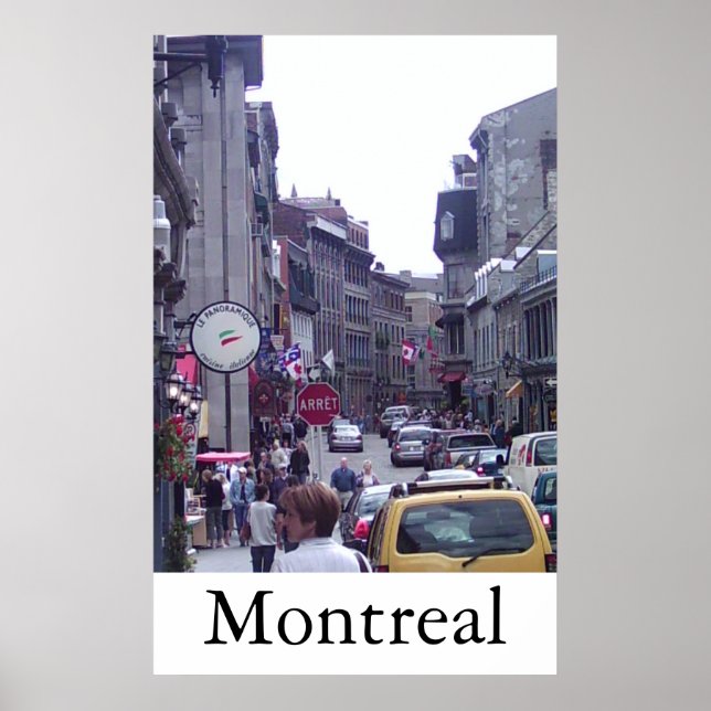 Poster Montréal (Devant)